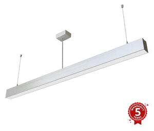 APLED - LED Lustr na lanku LOOK LED/46W/230V 4000K 120 cm stříbrná