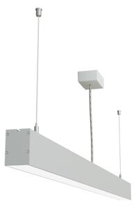APLED - LED Lustr na lanku LOOK LED/46W/230V 4000K 120 cm stříbrná