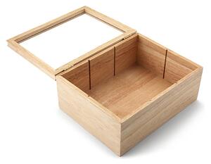 Continenta C3290 - Box na čajové sáčky 23x17,5 cm gumovník