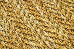 Makro Abra Moderní kusový koberec Sisalový FISY 20776 žlutý Rozměr: 120x170 cm