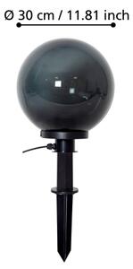 Eglo 900202 - Venkovní lampa MONTEROLLO SMOKE 1xE27/40W/230V pr. 30 cm IP44