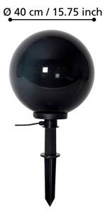 Eglo 900203 - Venkovní lampa MONTEROLLO SMOKE 1xE27/40W/230V pr. 40 cm IP44