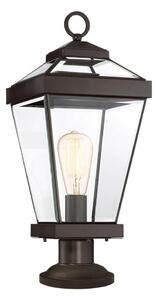 Quoizel QZ-RAVINE3-M - Venkovní lampa RAVINE 1xE27/60W/230V IP44 hnědá