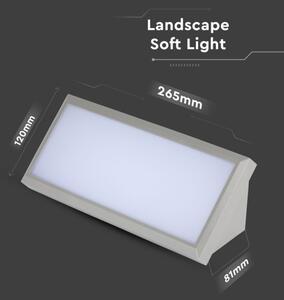 LED Venkovní nástěnné svítidlo LED/12W/230V 6400K IP65 šedá