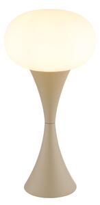 GLOBO 21027SA LULA stolní lampička V369mm 1xE14 béžová, opálová