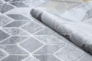 Makro Abra Moderní kusový koberec MEFE B400 Kostky 3D tmavě šedý Rozměr: 280x370 cm