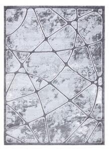Makro Abra Moderní kusový koberec MEFE B401 Beton tmavě šedý Rozměr: 180x270 cm
