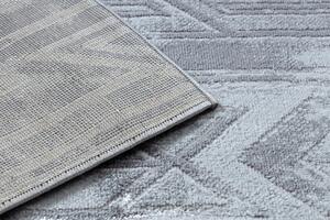 Makro Abra Moderní kusový koberec MEFE B402 tmavě šedý Rozměr: 80x150 cm