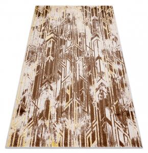 Makro Abra Moderní kusový koberec MEFE B402 tmavě béžový Rozměr: 140x190 cm