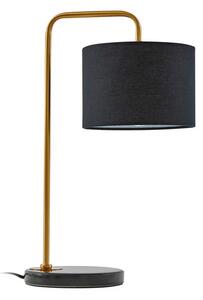 Lindby - Hillary Stolní Lampa Černá/Zlatá