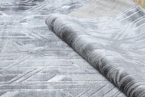 Makro Abra Moderní kusový koberec MEFE B402 tmavě šedý Rozměr: 80x150 cm
