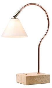 Halo Design - Question Přenosné Stolní Lampa Měď Antique/Mosaz Opál