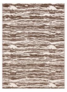 Makro Abra Moderní kusový koberec MEFE 8761 tmavě béžový Rozměr: 140x190 cm