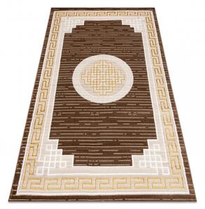 Makro Abra Moderní kusový koberec MEFE 9096 béžový / hnědý Rozměr: 140x190 cm