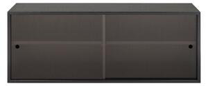 NORTHERN Skříňka Hifive Glass Storage, Black Oak, 75 cm / podstavec 15 cm