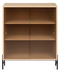 NORTHERN Skříňka Hifive Glass Cabinet, Light Oak, 75 cm / podstavec 15 cm