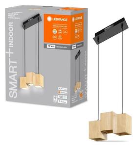Ledvance - LED Stmívatelný lustr na lanku DECOR WOOD 3xLED/7W/230V Wi-Fi