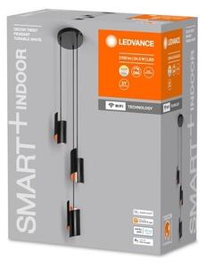 Ledvance - LED Stmívatelný lustr na lanku SMART+ DECOR 3xLED/8W/230V černá Wi-Fi