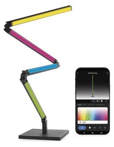 EMOS GoSmart LED stojací lampa, černá, 175 cm, teplá bílá / RGB, WiFi 1555034000