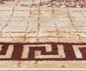 Makro Abra Moderní kusový koberec ATENA FE28B krémový Rozměr: 120x170 cm