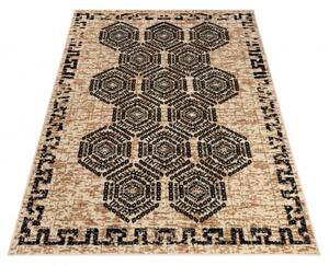 Makro Abra Moderní kusový koberec ATENA FH13A krémový Rozměr: 140x200 cm