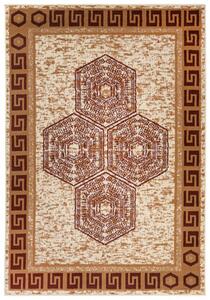 Makro Abra Moderní kusový koberec ATENA FH12A krémový Rozměr: 80x150 cm