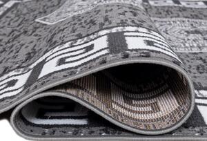 Makro Abra Moderní kusový koberec ATENA FH12A šedý Rozměr: 120x170 cm