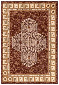 Makro Abra Moderní kusový koberec ATENA FH12A hnědý Rozměr: 120x170 cm