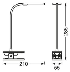 Ledvance - LED Stmívatelná dotyková stolní lampa PANAN LED/5,2W/5V