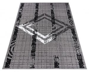 Makro Abra Moderní kusový koberec ATENA FM35A šedý Rozměr: 140x200 cm