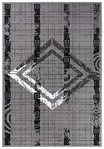 Makro Abra Moderní kusový koberec ATENA FM35A šedý Rozměr: 80x150 cm