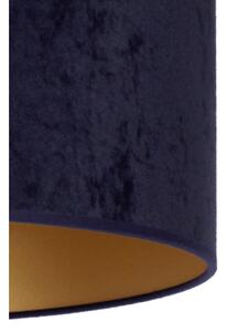 Brilagi - Stojací lampa VELVET 1xE27/60W/230V wenge/modrá