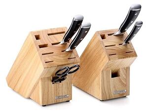 Continenta C30514 - Stojan na nože 22x11,5x22 cm gumovník