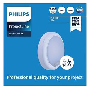Philips - LED Nástěnné svítidlo se senzorem PROJECTLINE LED/15W/230V IP54