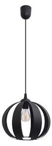 Lustr na lanku NEWTON 1xE27/15W/230V černá