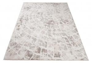 Makro Abra Moderní kusový koberec TROYA V471E Kmen stromu krémový hnědý Rozměr: 140x200 cm
