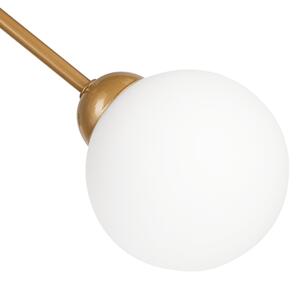 Lustr na tyči RUBBY BALL 6xG9/5W/230V zlatá