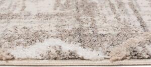 Makro Abra Moderní kusový koberec TROYA V454E krémový hnědý Rozměr: 120x170 cm