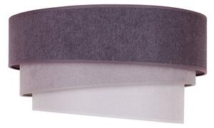 Duolla - Stropní svítidlo TRIO 1xE27/15W/230V pr. 45 cm antracit/šedá/bílá