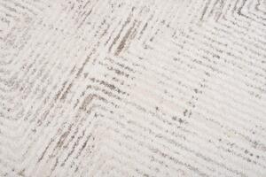 Makro Abra Moderní kusový koberec TROYA V481E krémový hnědý Rozměr: 60x100 cm