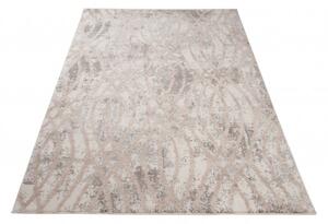 Makro Abra Moderní kusový koberec TROYA V488J krémový hnědý Rozměr: 60x100 cm