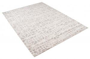 Makro Abra Moderní kusový koberec TROYA V470E krémový hnědý Rozměr: 120x170 cm