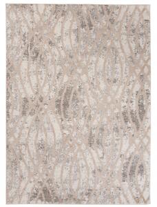 Makro Abra Moderní kusový koberec TROYA V488J krémový hnědý Rozměr: 200x300 cm