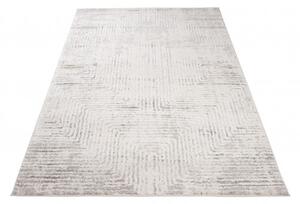 Makro Abra Moderní kusový koberec TROYA V481E krémový hnědý Rozměr: 140x200 cm