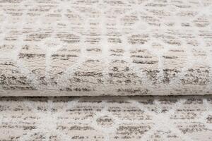 Makro Abra Moderní kusový koberec TROYA V470E krémový hnědý Rozměr: 120x170 cm