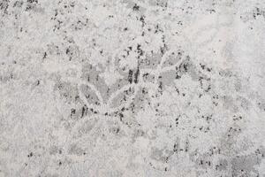 Makro Abra Moderní kusový koberec TROYA V475B krémový šedý Rozměr: 140x200 cm