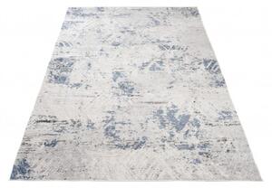 Makro Abra Moderní kusový koberec TROYA U825D krémový modrý Rozměr: 200x300 cm