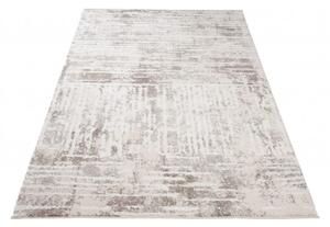 Makro Abra Moderní kusový koberec TROYA V474F krémový hnědý Rozměr: 140x200 cm