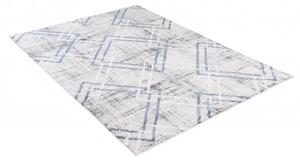 Makro Abra Moderní kusový koberec TROYA V454A krémový modrý Rozměr: 120x170 cm
