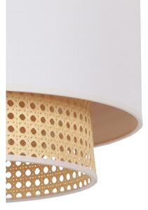 Duolla - Stropní svítidlo BOHO 1xE27/15W/230V pr. 45 cm krémová/ratan